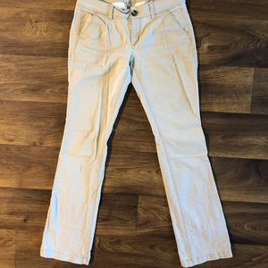 American Eagle Tan Demin Kick Bootcut Pants